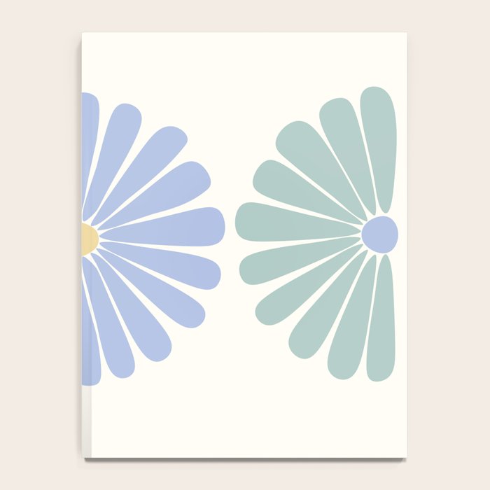Retro Summer Daisies IV Notebook Gallery Image 4