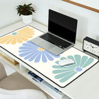 Retro Summer Daisies IV Desk Mat Gallery Image 2