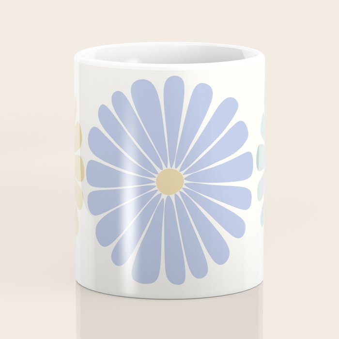 Retro Summer Daisies IV Coffee Mug Gallery Image 4