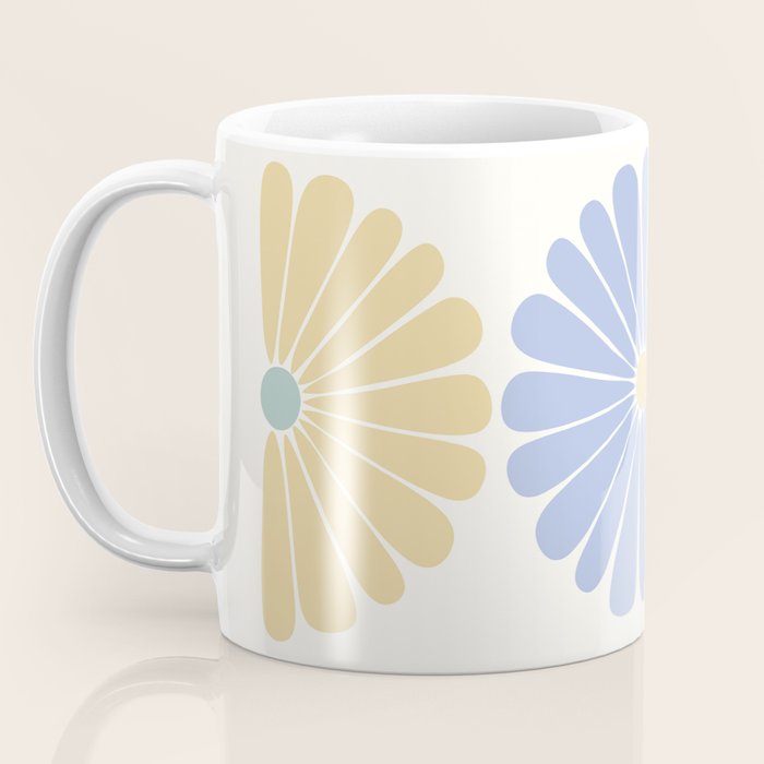 Retro Summer Daisies IV Coffee Mug Gallery Image 3