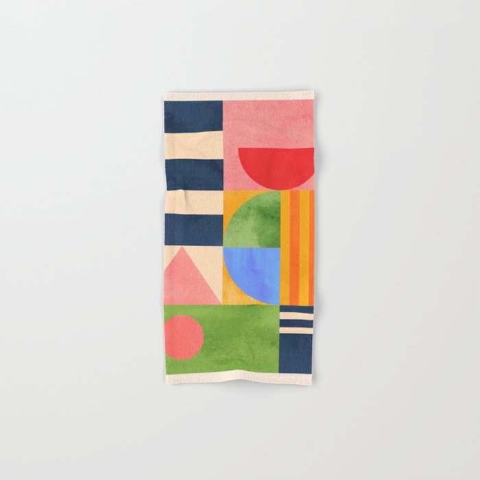 Geometric Shapes 148 Bath Towel Gallery Image 1