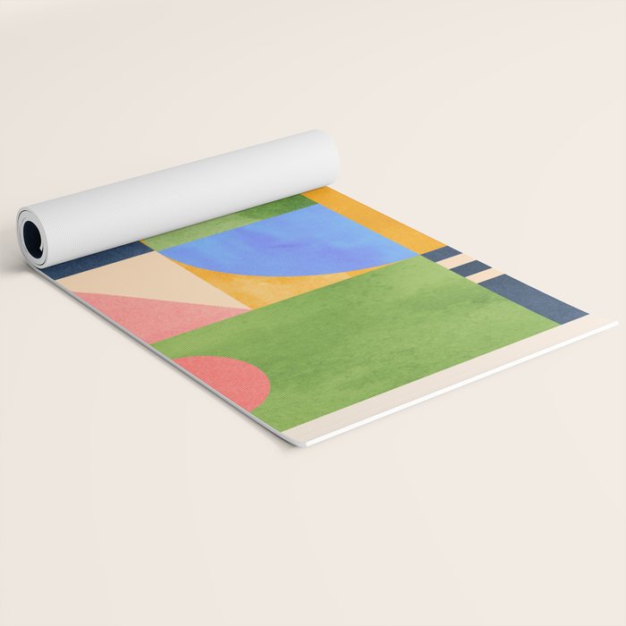 Geometric Shapes 148 Yoga Mat Gallery Image 2