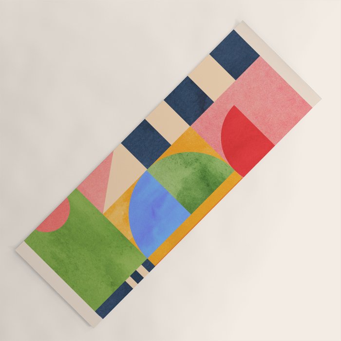 Geometric Shapes 148 Yoga Mat Gallery Image 1