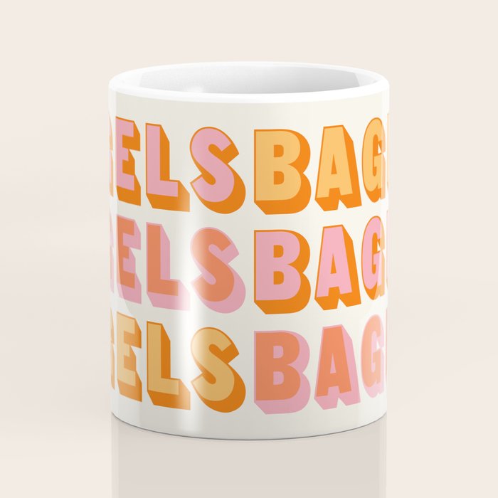 BAGELS BAGELS BAGELS Coffee Mug Gallery Image 4