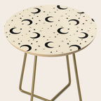 Goodnight Sky - black and cream  Side Table Gallery Image 2