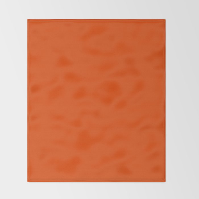 Burnt Orange Throw Blanket Gallery Image 2