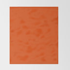 Burnt Orange Throw Blanket Gallery Image 2