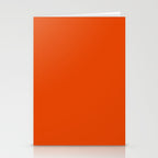 Burnt Orange Stationery Card Gallery Image 2