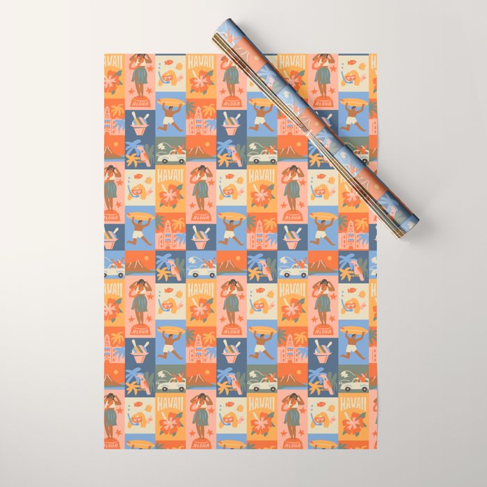 Hawaii's Call Wrapping Paper Gallery Image 1