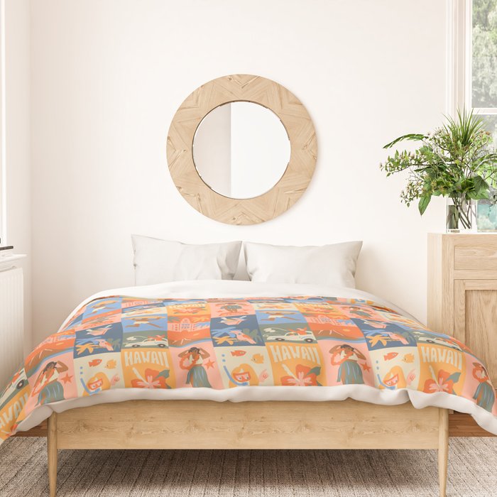 Hawaii's Call Duvet Cover Gallery Image 3