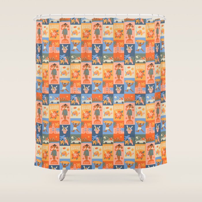 Hawaii's Call Shower Curtain Gallery Image 1