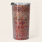 Tabriz Azerbaijan Northwest Persian Carpet Print Travel Mug Gallery Image 3