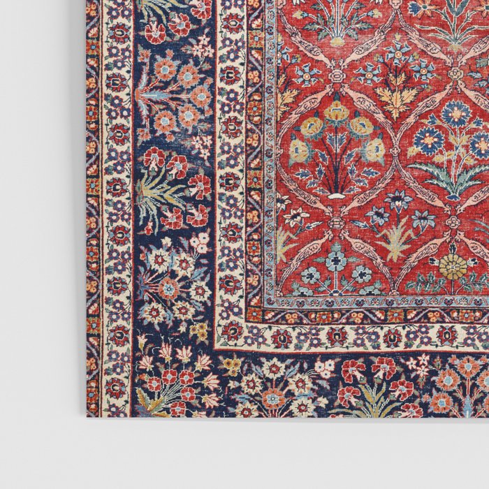 Tabriz Azerbaijan Northwest Persian Carpet Print Poster Gallery Image 3