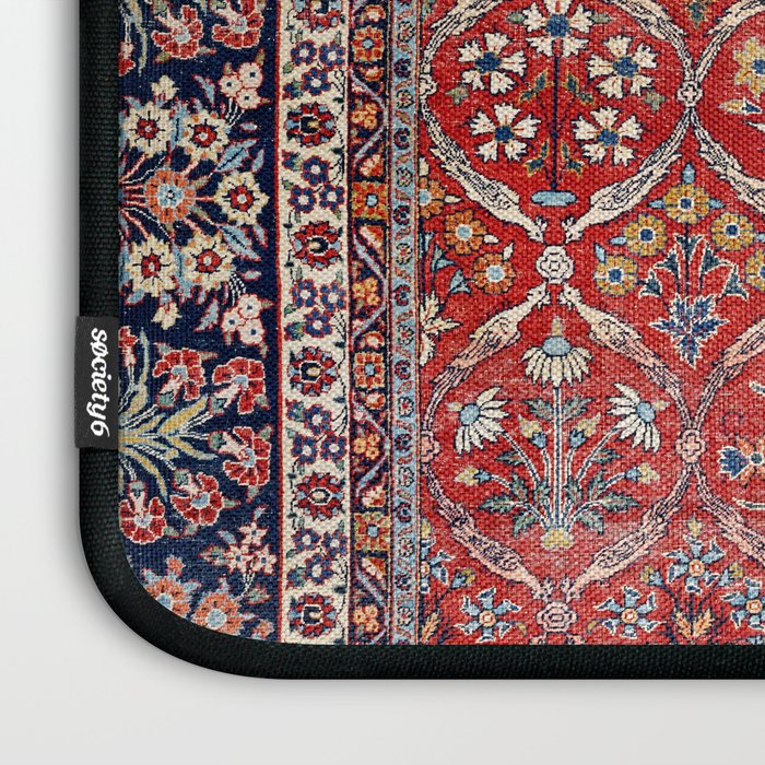 Tabriz Azerbaijan Northwest Persian Carpet Print Laptop Sleeve Gallery Image 3