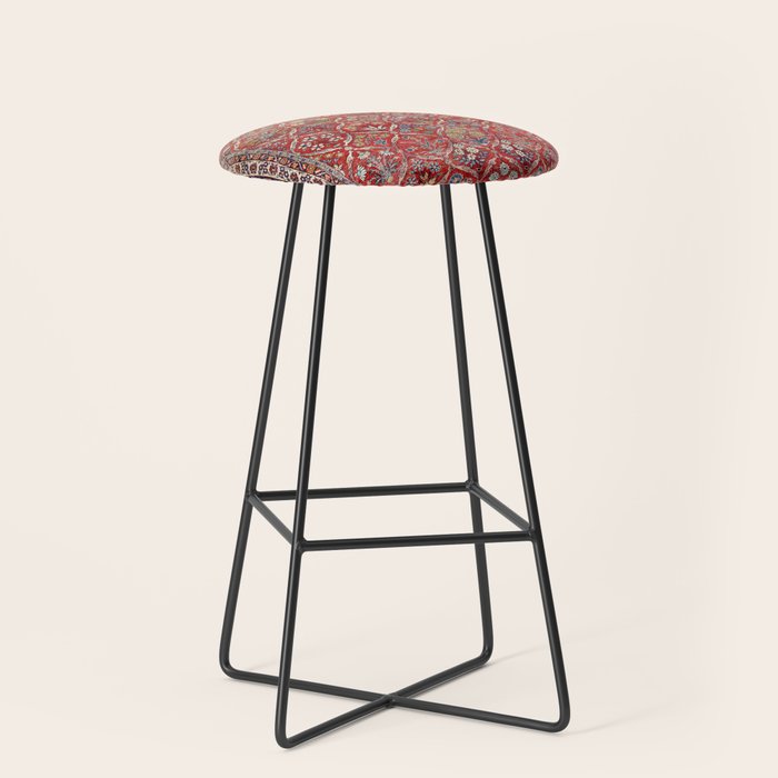 Tabriz Azerbaijan Northwest Persian Carpet Print Stool Gallery Image 1