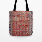 Tabriz Azerbaijan Northwest Persian Carpet Print Tote Bag Gallery Image 1