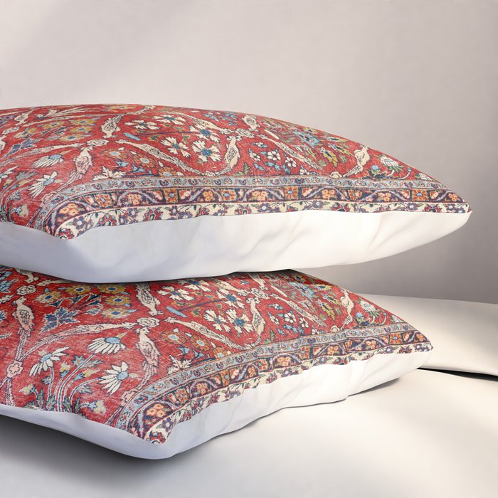 Tabriz Azerbaijan Northwest Persian Carpet Print Pillow Sham Gallery Image 3