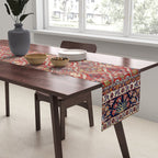 Tabriz Azerbaijan Northwest Persian Carpet Print Table Runner Gallery Image 2