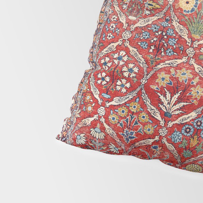 Tabriz Azerbaijan Northwest Persian Carpet Print Pillow Sham Gallery Image 4