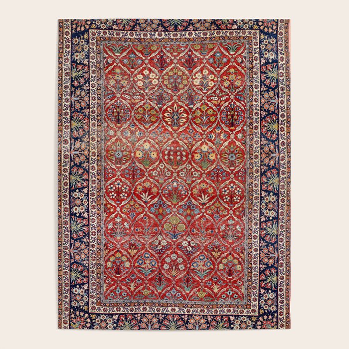 Tabriz Azerbaijan Northwest Persian Carpet Print Poster Gallery Image 1