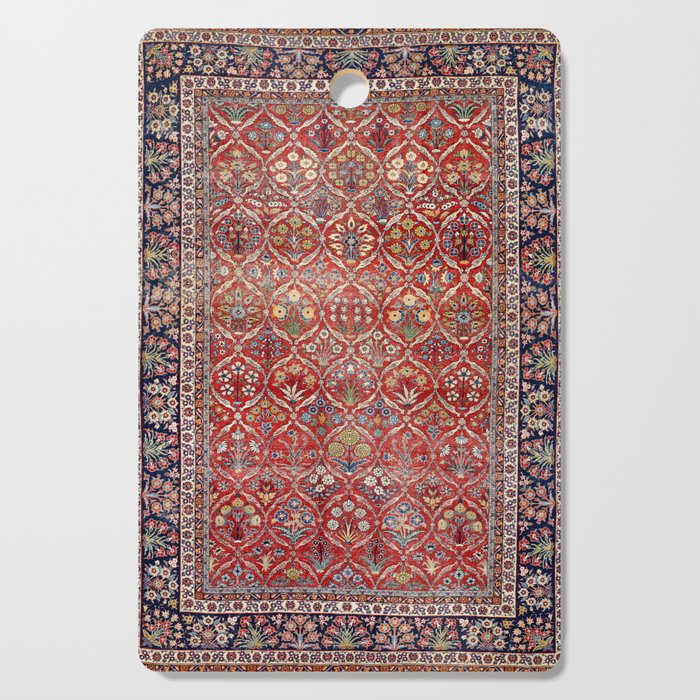 Tabriz Azerbaijan Northwest Persian Carpet Print Cutting Board Gallery Image 1