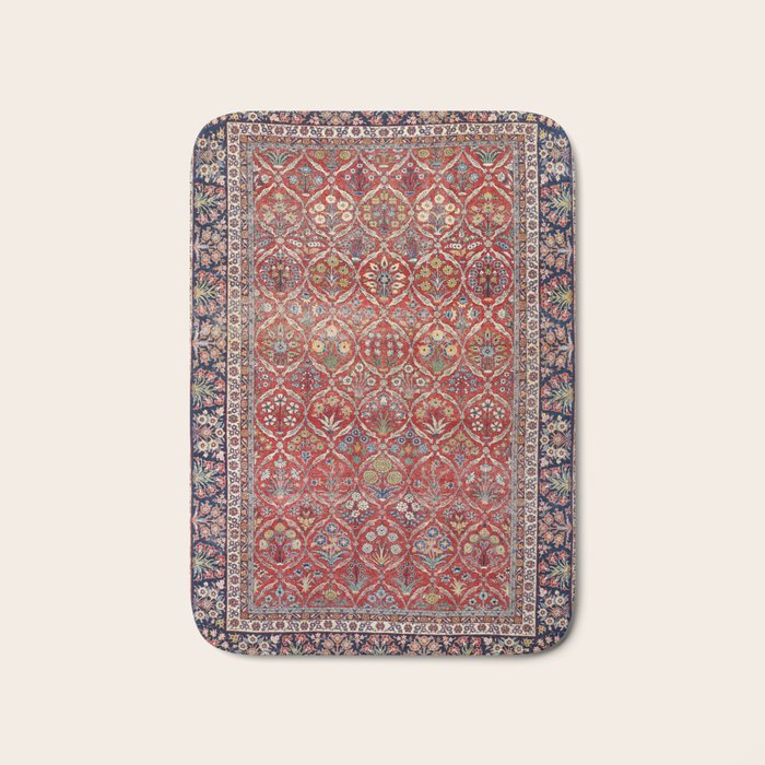 Tabriz Azerbaijan Northwest Persian Carpet Print Bath Mat Gallery Image 1