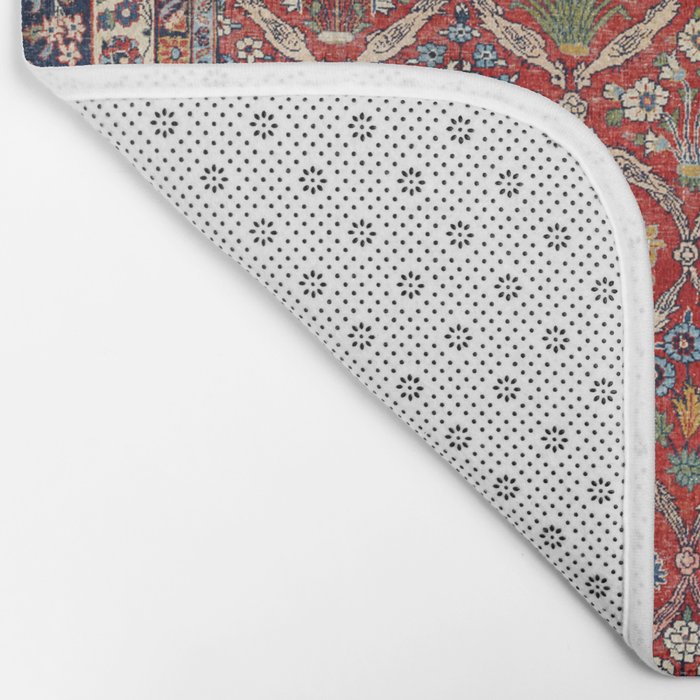Tabriz Azerbaijan Northwest Persian Carpet Print Bath Mat Gallery Image 2