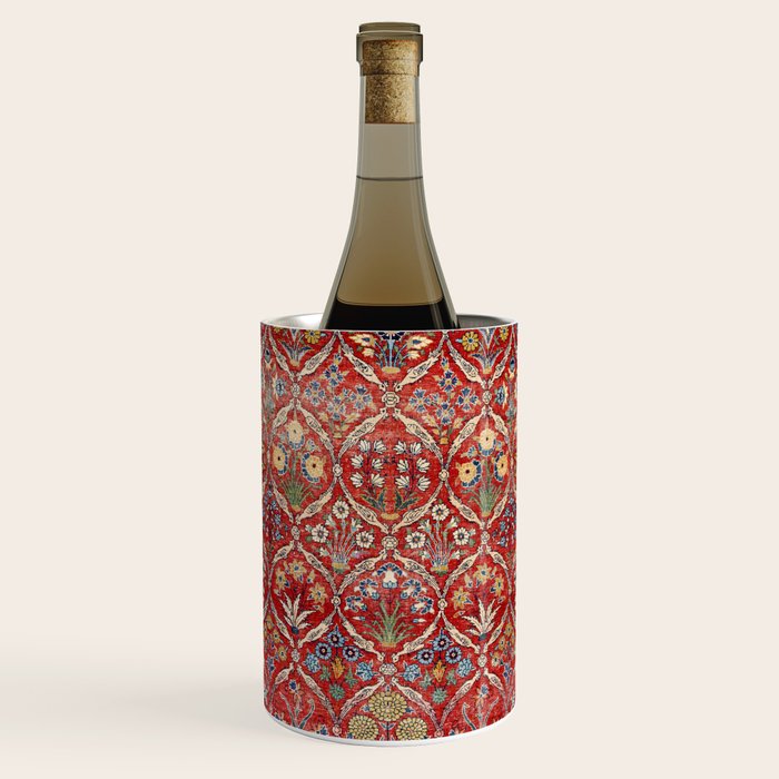 Tabriz Azerbaijan Northwest Persian Carpet Print Wine Chiller Gallery Image 1