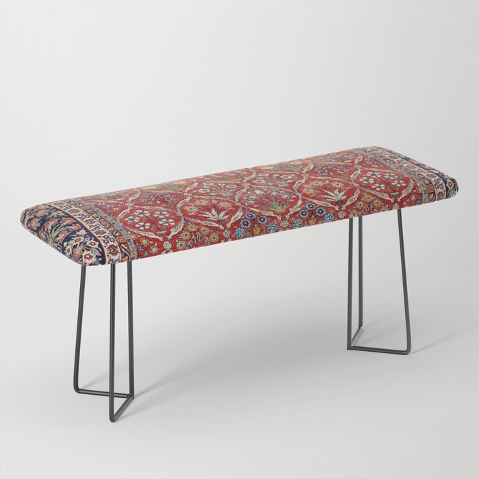 Tabriz Azerbaijan Northwest Persian Carpet Print Bench Gallery Image 1