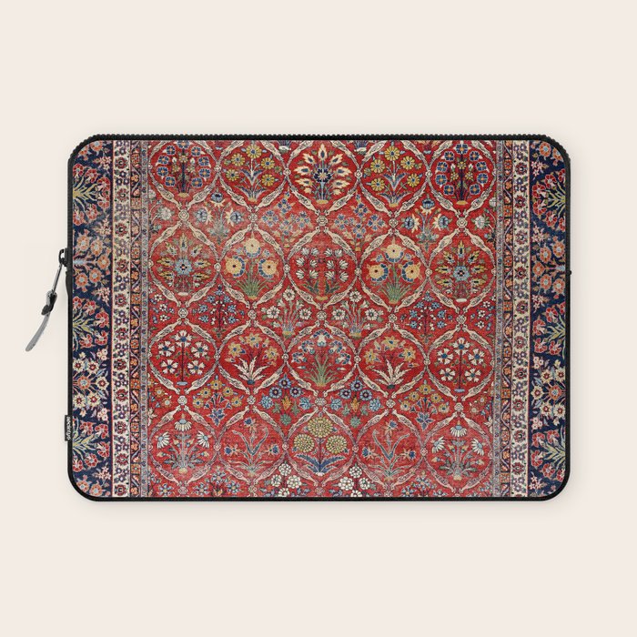 Tabriz Azerbaijan Northwest Persian Carpet Print Laptop Sleeve Gallery Image 1