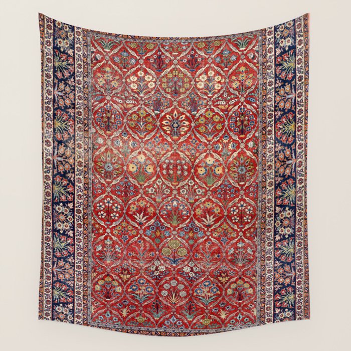 Tabriz Azerbaijan Northwest Persian Carpet Print Wall Tapestry Gallery Image 4