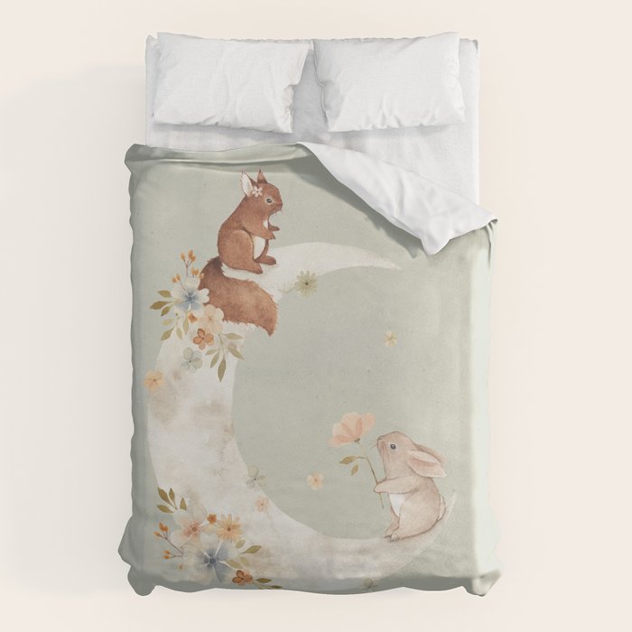 I love you to the moon and back Duvet Cover Gallery Image 6