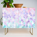 Mermaid Pastel Aesthetics Credenza Gallery Image 1