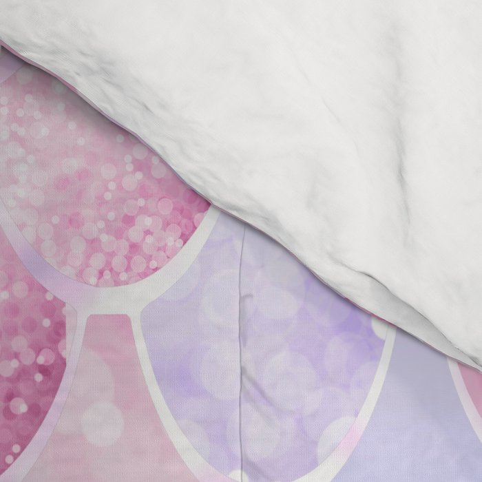 Mermaid Pastel Aesthetics Comforter Gallery Image 4