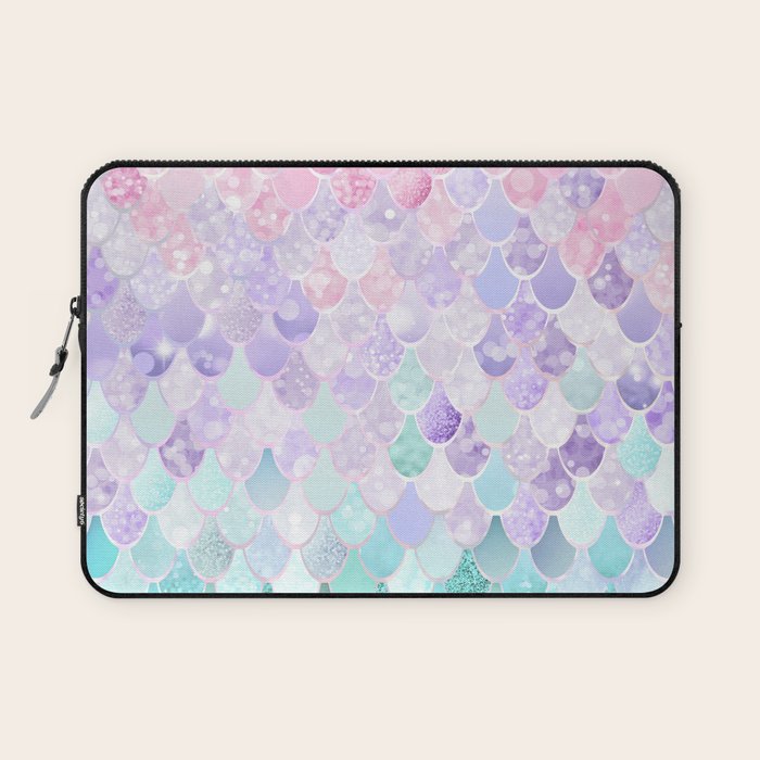 Mermaid Pastel Aesthetics Laptop Sleeve Gallery Image 1