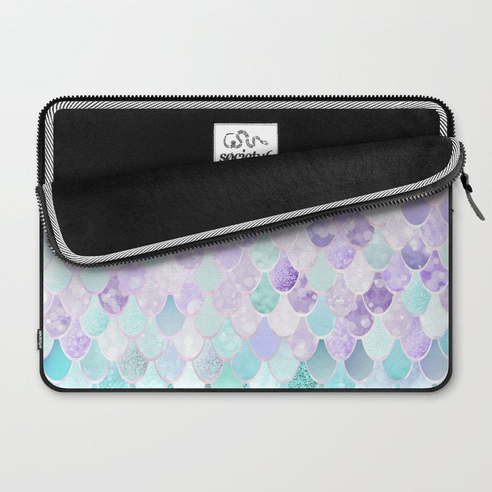 Mermaid Pastel Aesthetics Laptop Sleeve Gallery Image 2