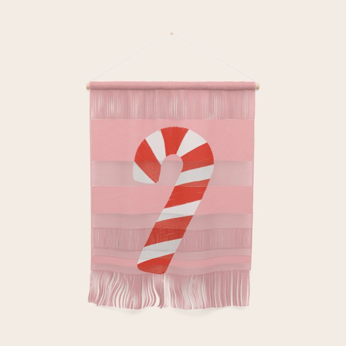 Candy Canes - Pink Wall Hanging Gallery Image 1