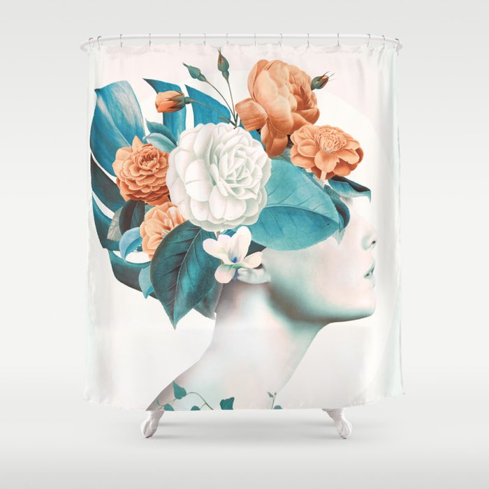 Floral beauty 2a Shower Curtain Gallery Image 1