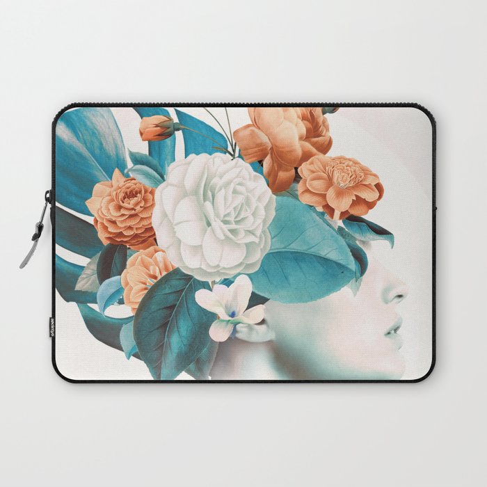 Floral beauty 2a Laptop Sleeve Gallery Image 1