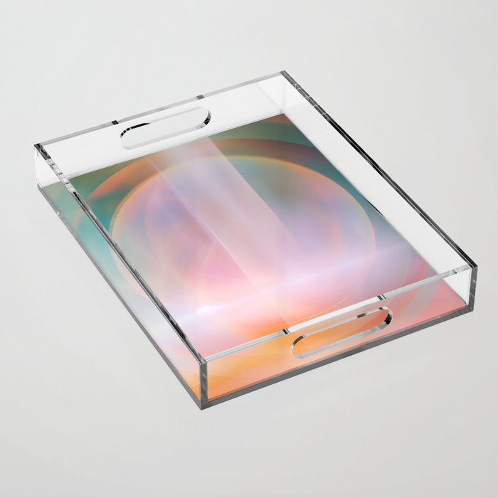 Tinted Futurism - Cosmic Spiritual Lights Acrylic Tray Gallery Image 1