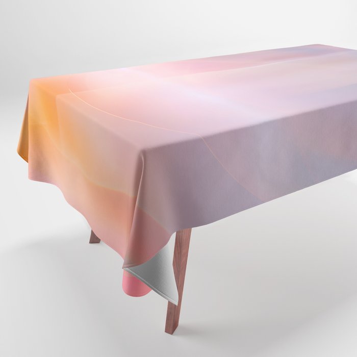 Tinted Futurism - Cosmic Spiritual Lights Tablecloth Gallery Image 1