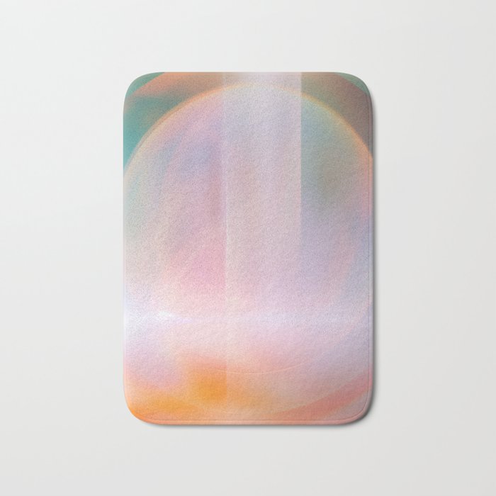 Tinted Futurism - Cosmic Spiritual Lights Bath Mat Gallery Image 1