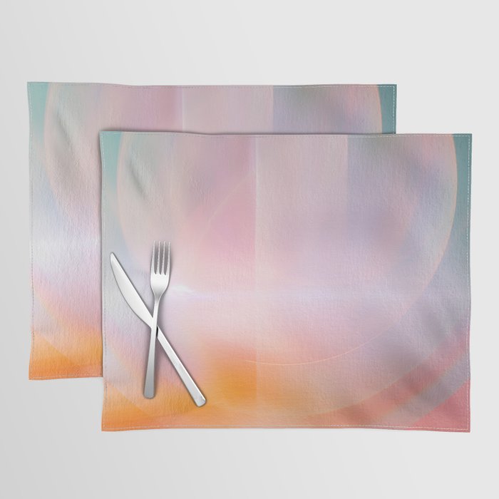 Tinted Futurism - Cosmic Spiritual Lights Placemat Gallery Image 1