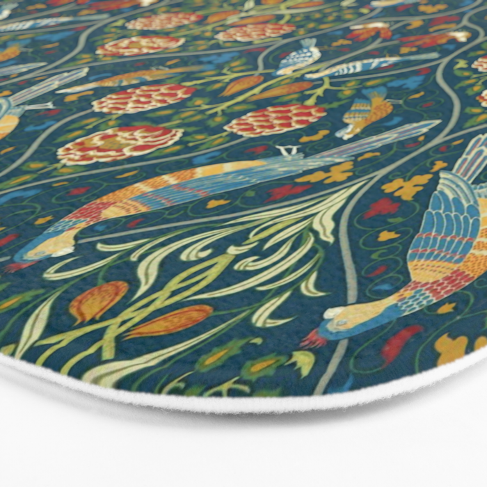 William Morris "Seasons by May" 1. Bath Mat Gallery Image 3