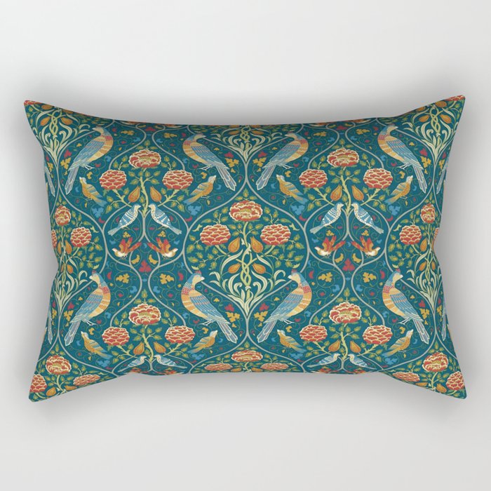 William Morris "Seasons by May" 1. Rectangular Pillow Gallery Image 1