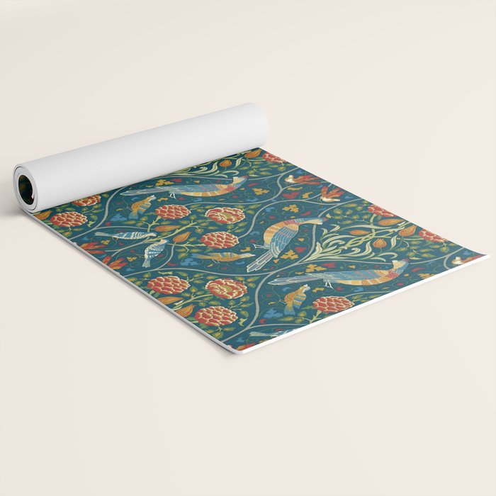 William Morris "Seasons by May" 1. Yoga Mat Gallery Image 2
