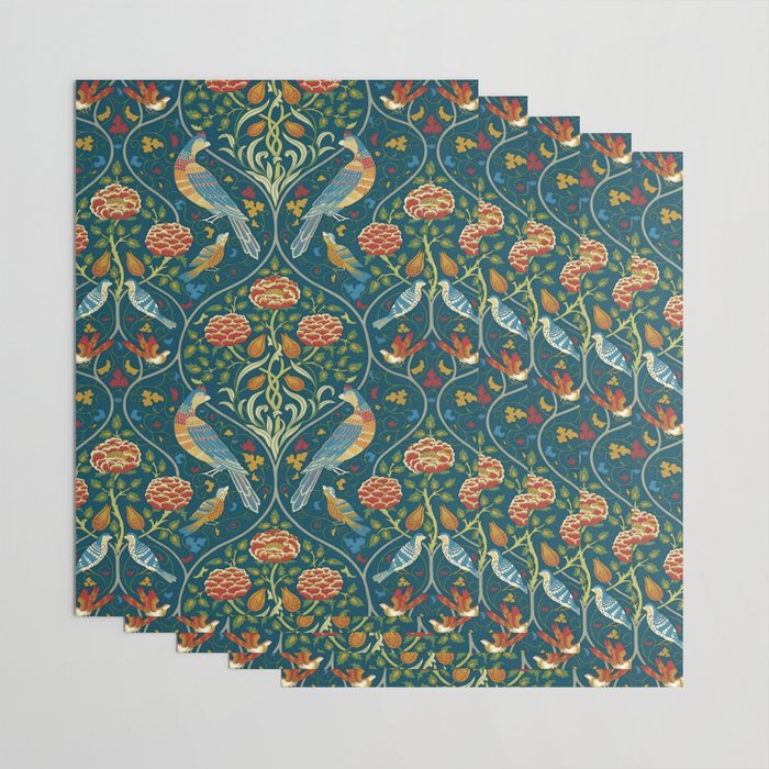 William Morris "Seasons by May" 1. Wrapping Paper Gallery Image 3