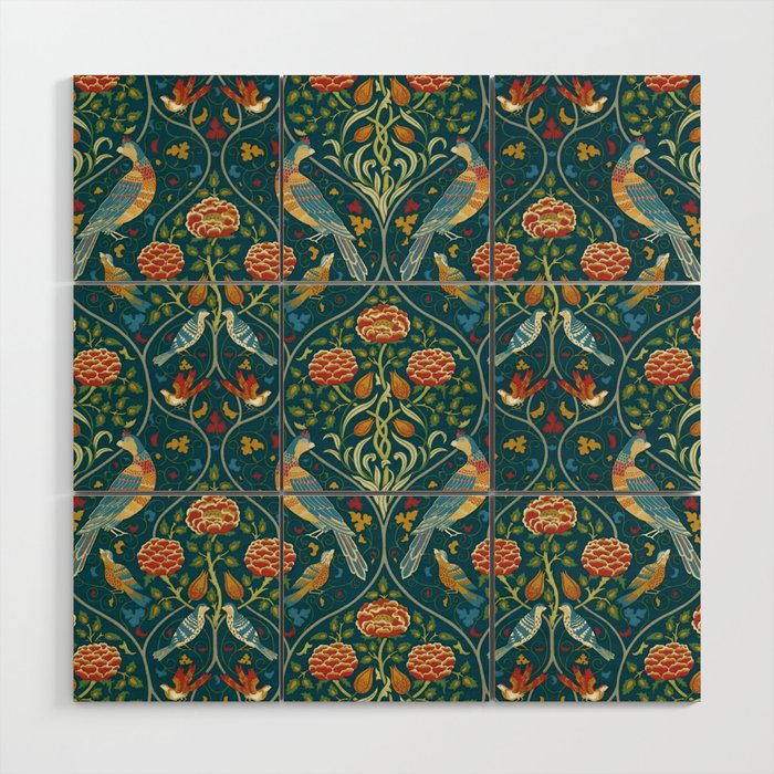William Morris "Seasons by May" 1. Wood Wall Art Gallery Image 1