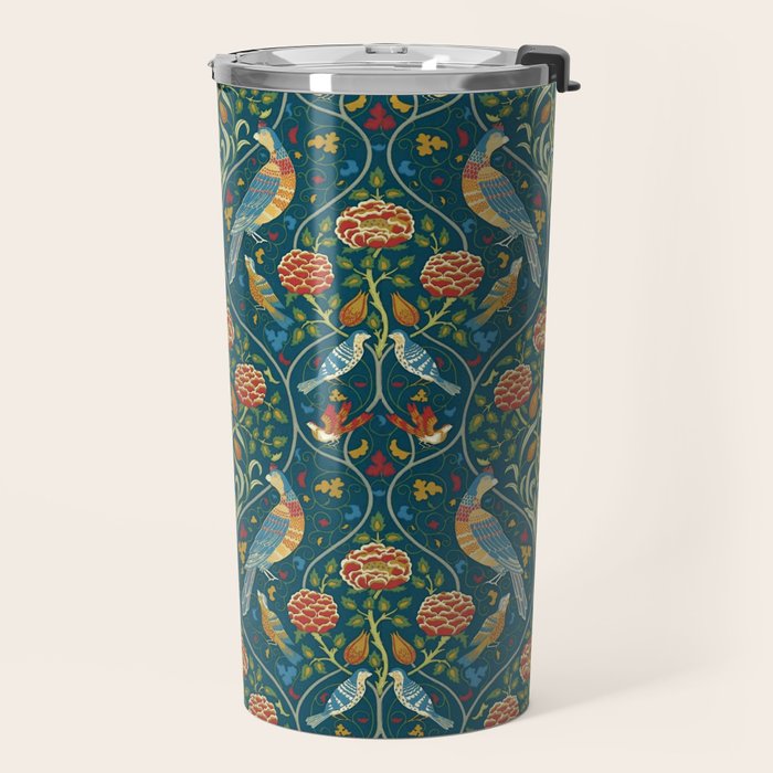 William Morris "Seasons by May" 1. Travel Mug Gallery Image 2