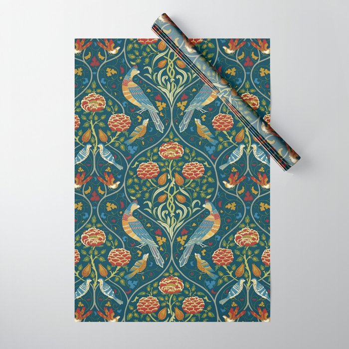 William Morris "Seasons by May" 1. Wrapping Paper Gallery Image 1